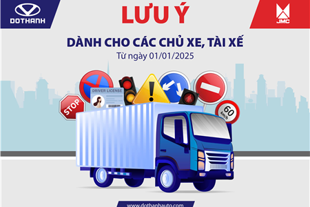 Những Thay Đổi Quan Trọng trong Luật Giao Thông Ô Tô từ 1/1/2025